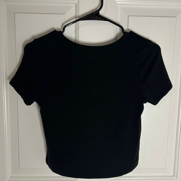 Social Culture Ribbed Cropped San Francisco California T-shirt Size M (0287) - Picture 6 of 7